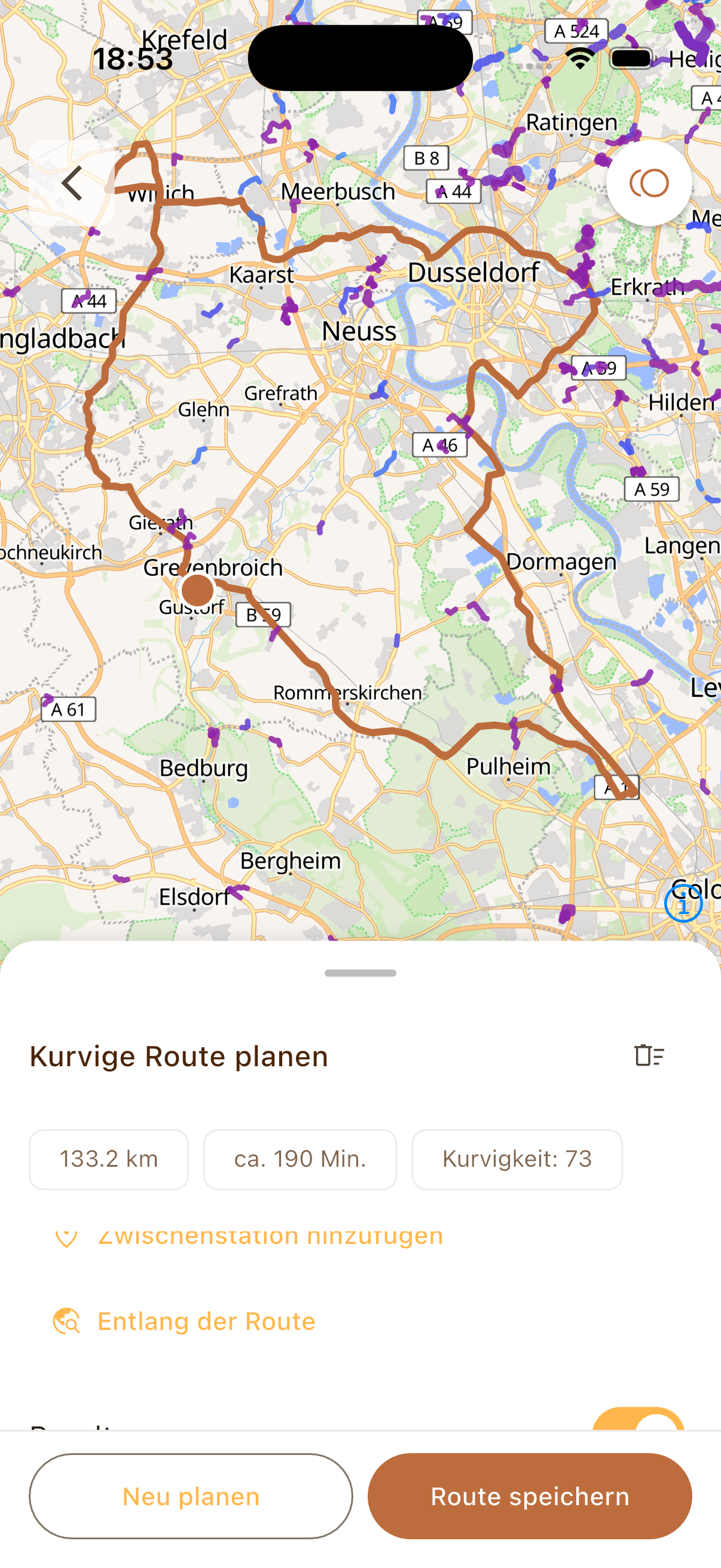 Kurven sind das Ziel